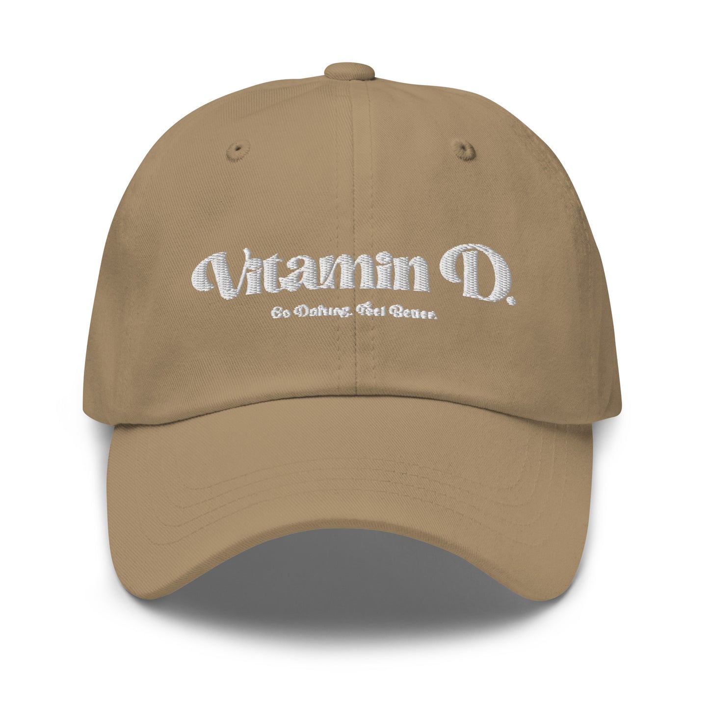 "Vitamin D." Dad hat