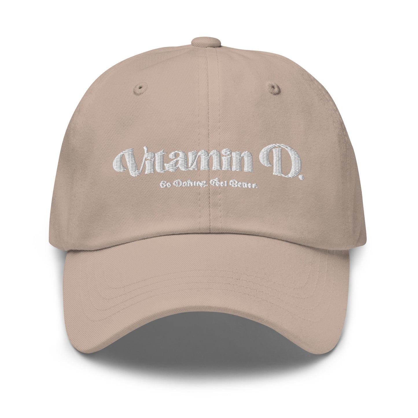 "Vitamin D." Dad hat